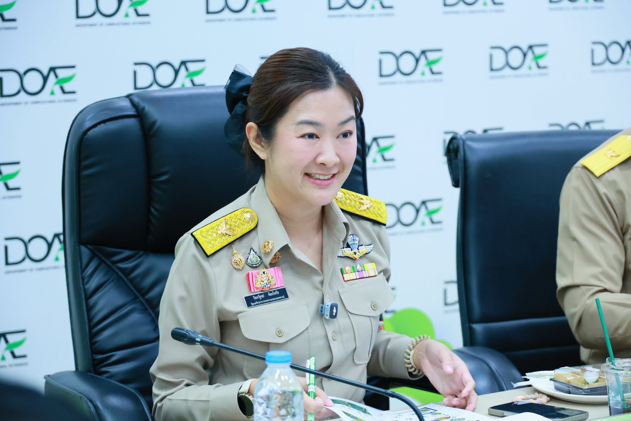 รับมอบนโยบายการขับเคลื่อนภารกิจของกรมส่งเสริมการเกษตร