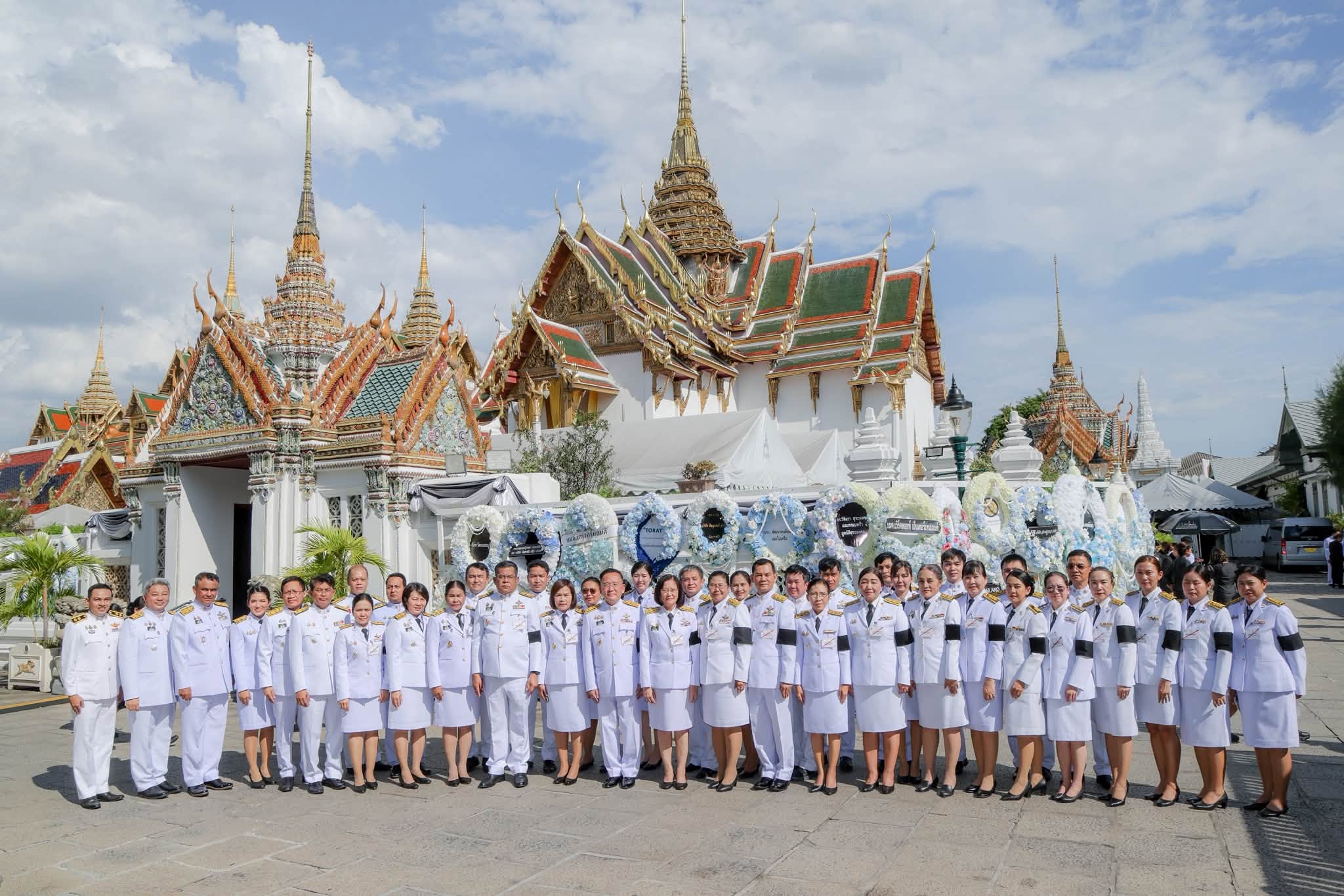 พิธีธรรมสวดพระอภิธรรมพระศพ